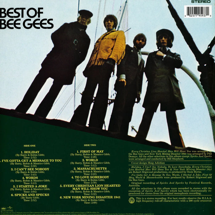 Bee Gees – Best Of Bee Gees LP vinyl record, image 2 of 2