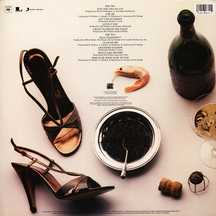 Bill Withers – Bill Withers' Greatest Hits LP vinyl record, image 3 of 3
