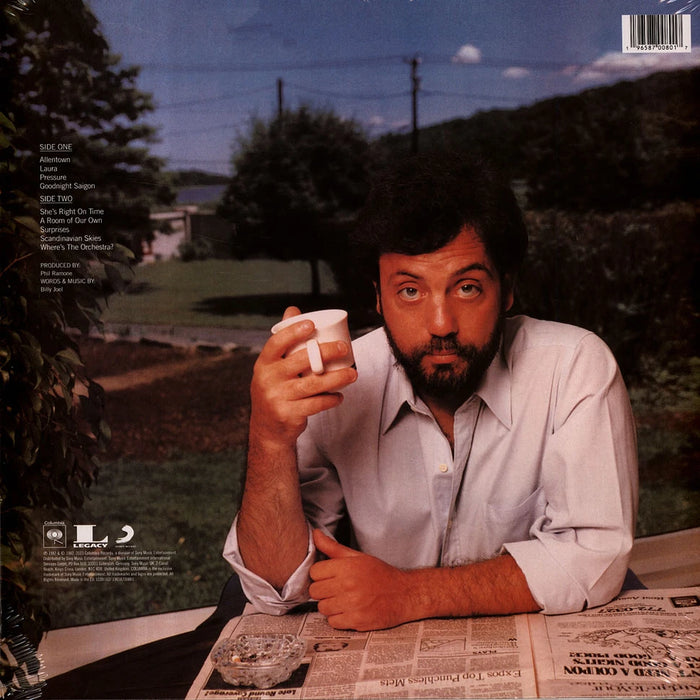 Billy Joel – The Nylon Curtain LP vinyl record, image 3 of 3