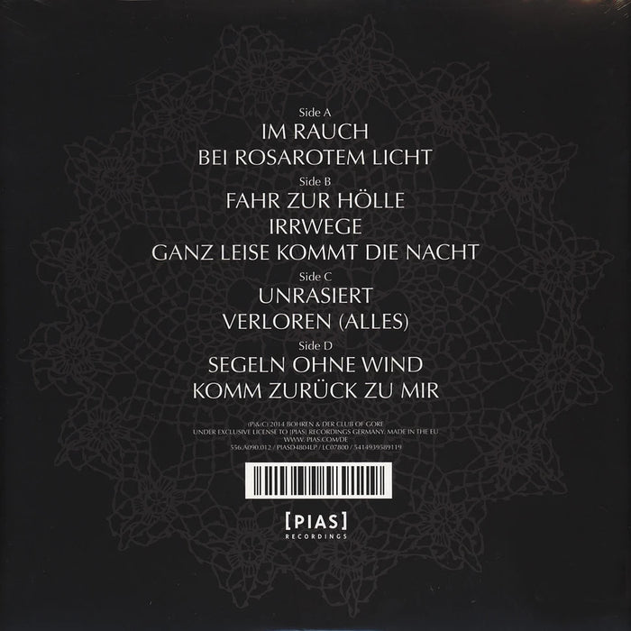 Bohren & Der Club Of Gore – Piano Nights (2xLP) LP vinyl record, image 2 of 2