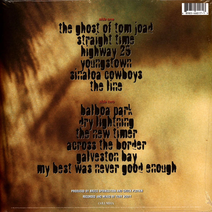 Bruce Springsteen – The Ghost Of Tom Joad LP vinyl record, image 2 of 3