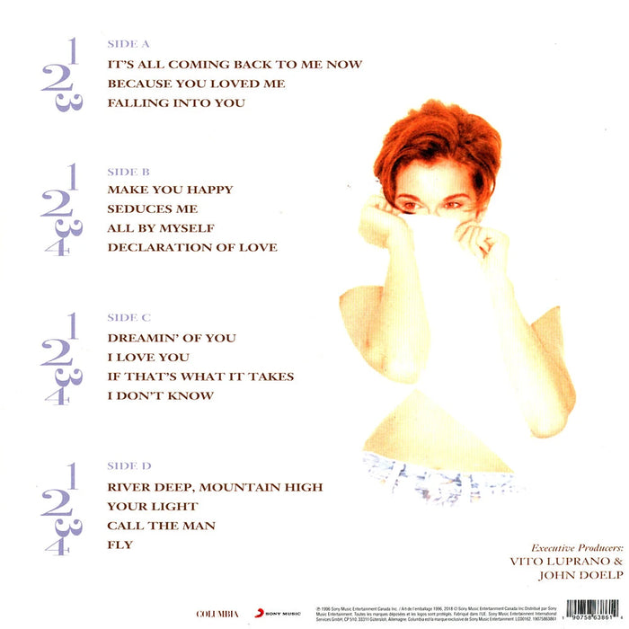 Céline Dion – Falling Into You (2xLP) LP vinyl record, image 2 of 2