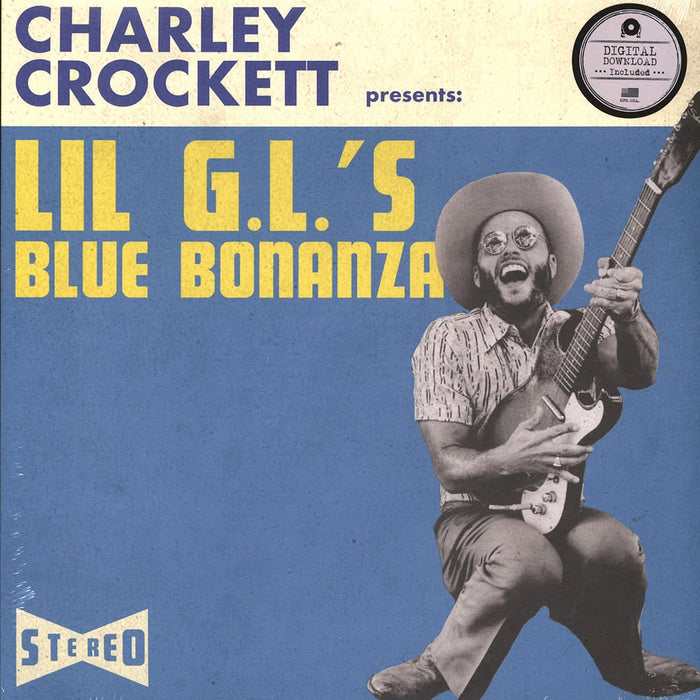 Charley Crockett – Lil G.L.'s Blue Bonanza LP vinyl record, image 1 of 3