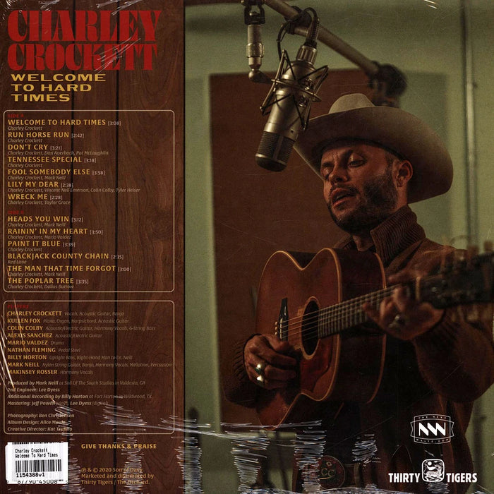 Charley Crockett – Welcome To Hard Times LP vinyl record, image 2 of 3