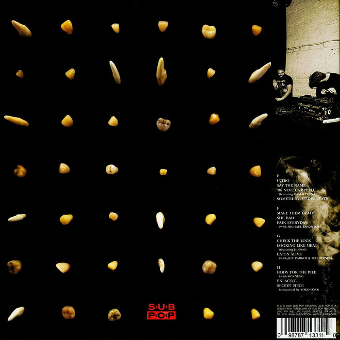 Clipping. – Visions Of Bodies Being Burned (2xLP) LP vinyl record, image 2 of 3