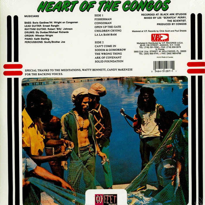 The Congos – Heart Of The Congos LP vinyl record, image 2 of 2