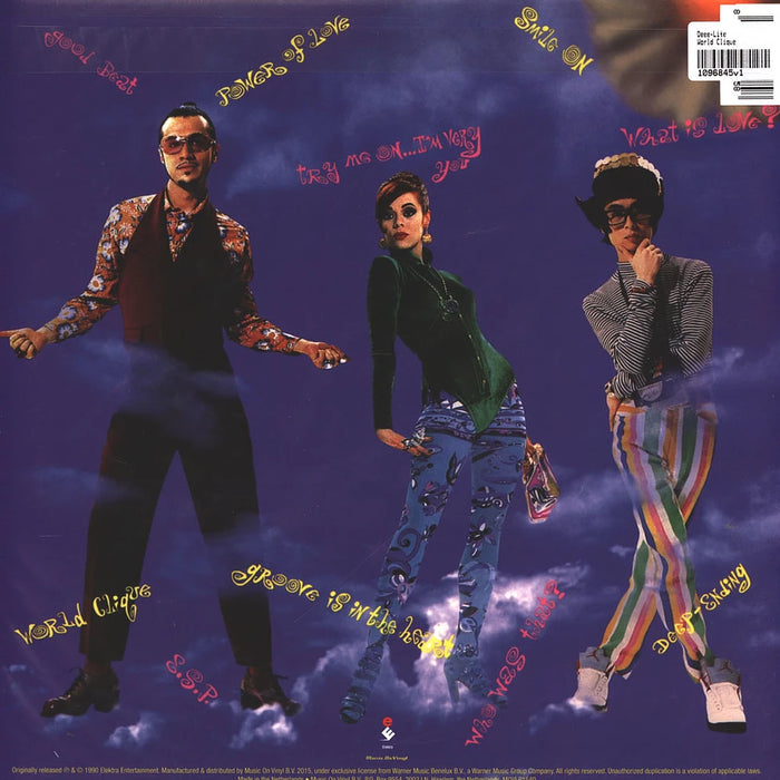 Deee-Lite – World Clique LP vinyl record, image 2 of 2