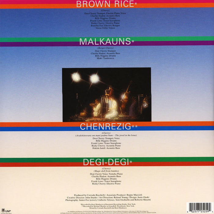 Don Cherry – Brown Rice LP vinyl record, image 2 of 2