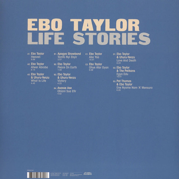Ebo Taylor – Life Stories (Highlife & Afrobeat Classics 1973-1980) (2xLP) LP vinyl record, image 2 of 2