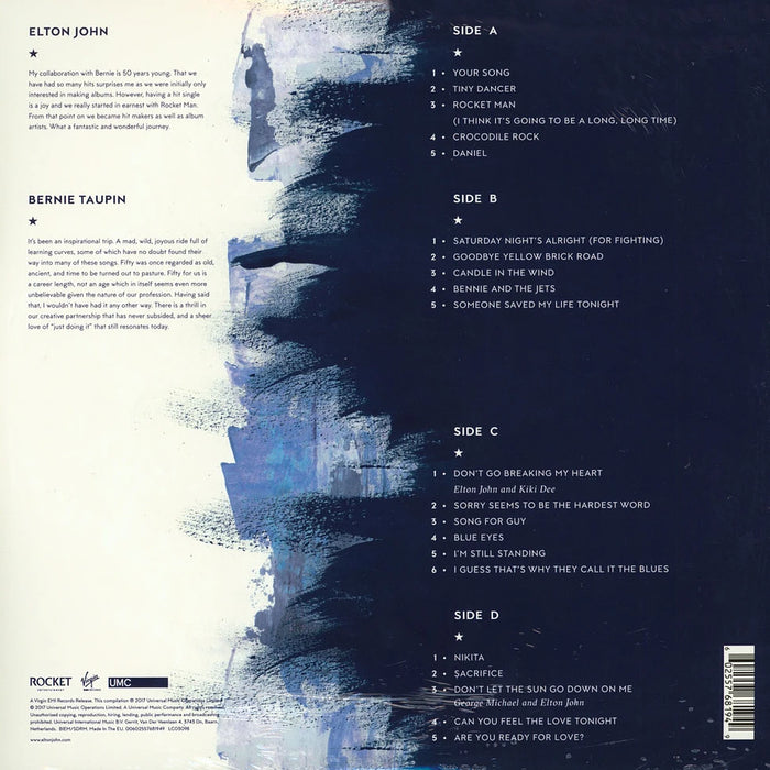 Elton John – Diamonds (2xLP) LP vinyl record, image 3 of 3