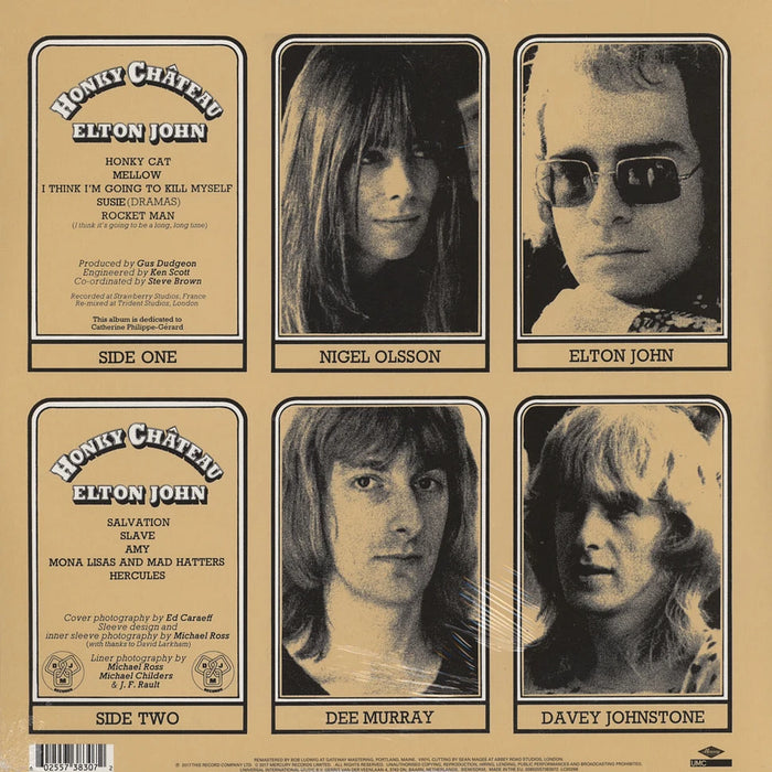 Elton John – Honky Château LP vinyl record, image 2 of 3