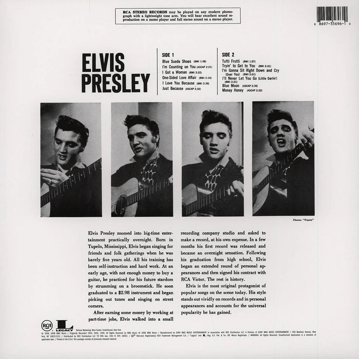 Elvis Presley – Elvis Presley LP vinyl record, image 2 of 3