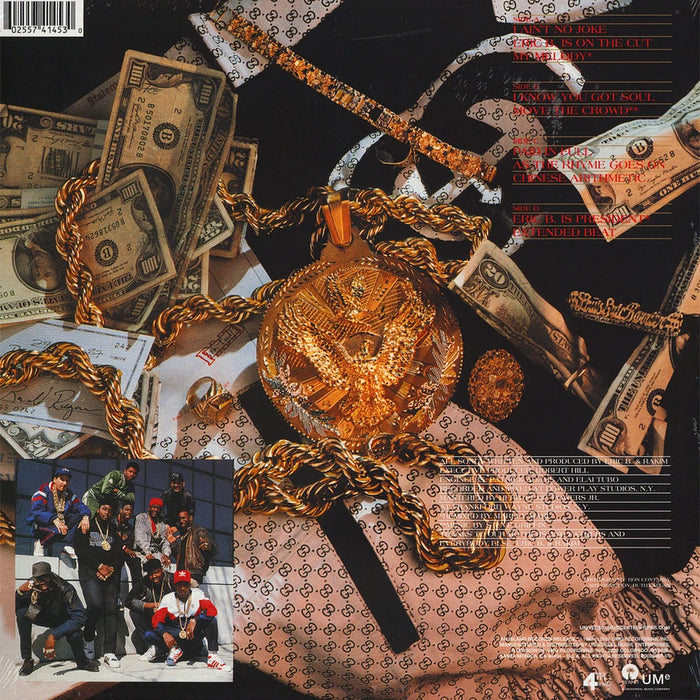 Paid In Full – Eric B. & Rakim (2xLP) LP vinyl record, image 2 of 3