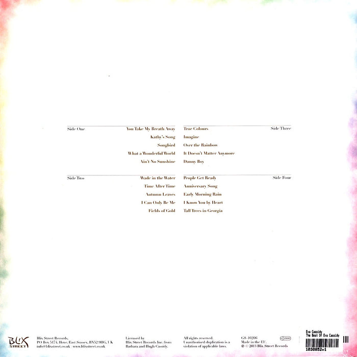 Eva Cassidy – The Best Of Eva Cassidy (2xLP) LP vinyl record, image 2 of 2