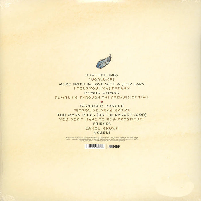 Flight Of The Conchords – I Told You I Was Freaky LP vinyl record, image 2 of 2