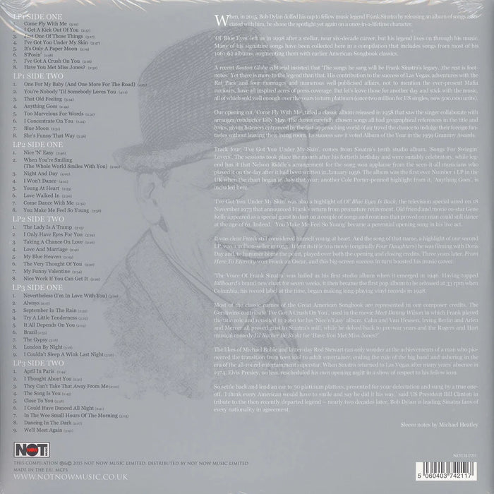 Frank Sinatra – The Platinum Collection (White Vinyl) (3xLP) LP vinyl record, image 2 of 3