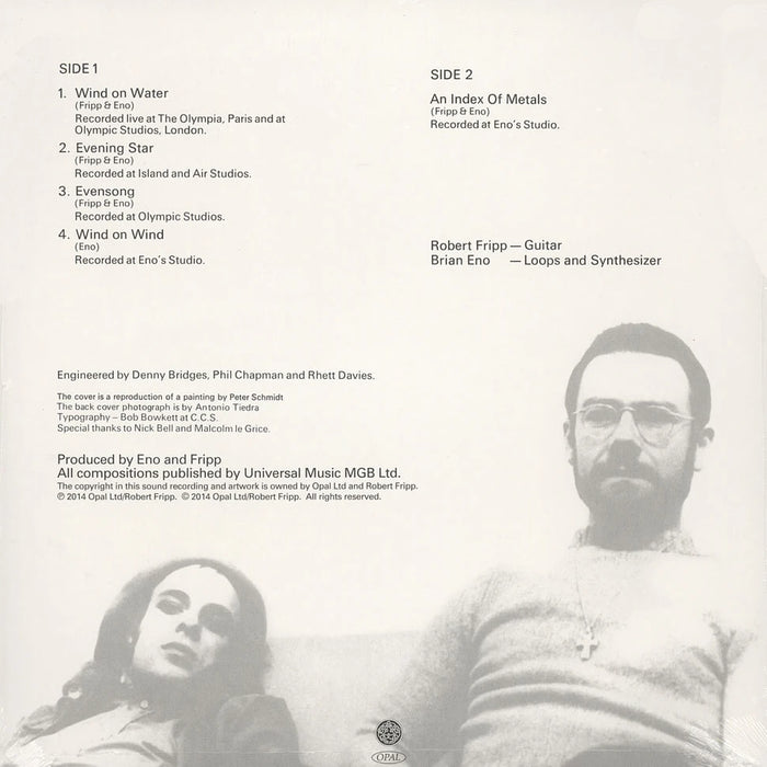 Fripp & Eno – Evening Star LP vinyl record, image 2 of 2
