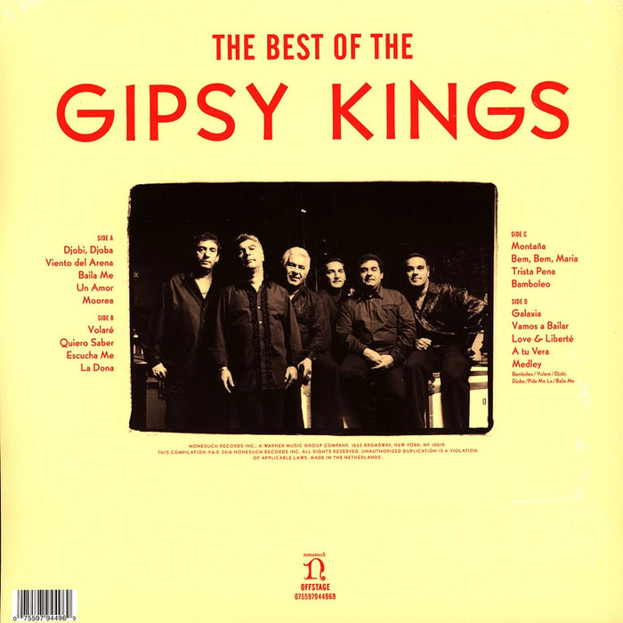 Gipsy Kings – The Best Of The Gipsy Kings (2xLP) LP vinyl record, image 2 of 2