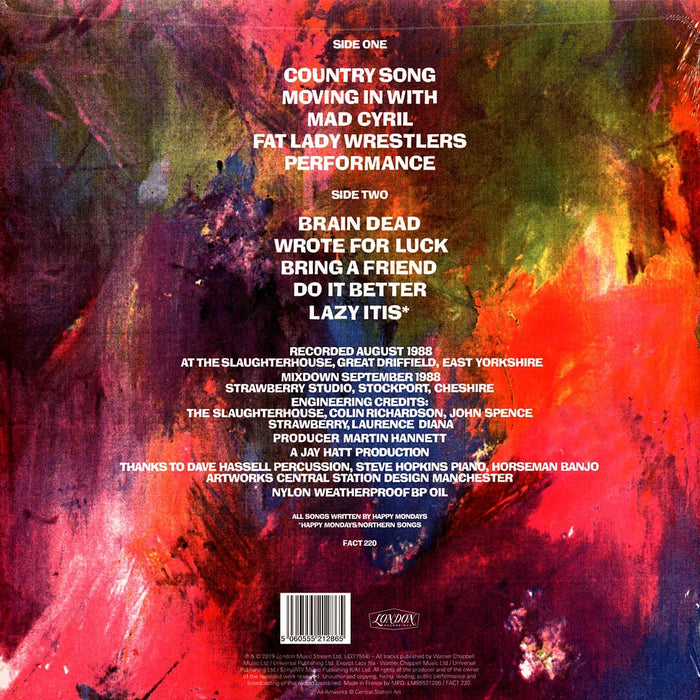Happy Mondays – Bummed LP vinyl record, image 2 of 2