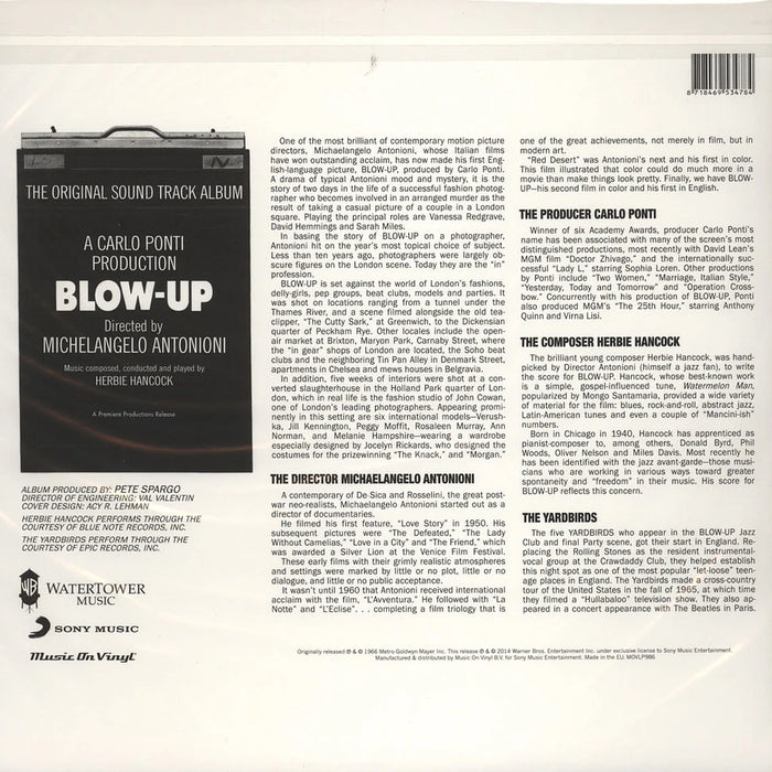 Herbie Hancock – Blow-Up (The Original Sound Track Album) LP vinyl record, image 2 of 2