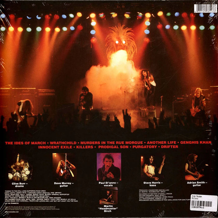 Iron Maiden – Killers LP vinyl record, image 2 of 3