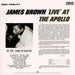 James Brown – 'Live' At The Apollo LP vinyl record, image 2 of 2