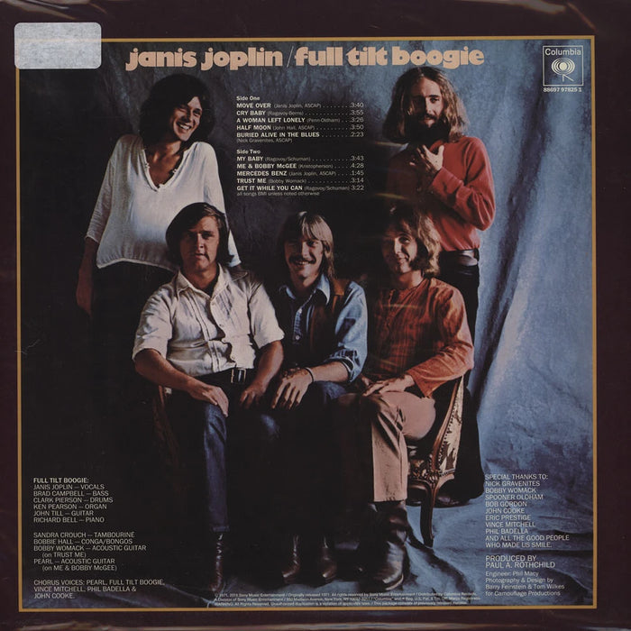 Janis Joplin – Pearl LP vinyl record, image 2 of 3
