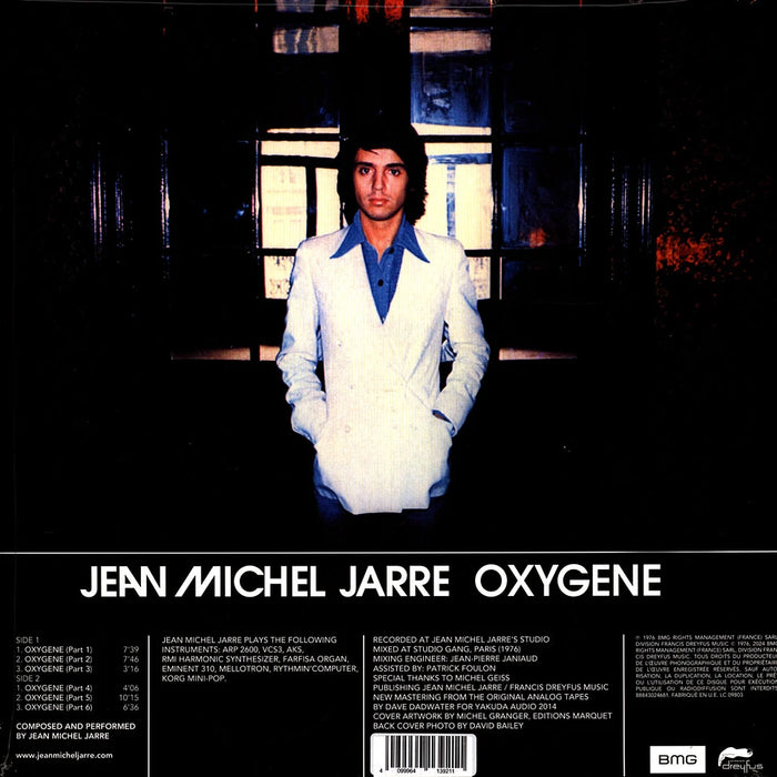 Jean-Michel Jarre – Oxygene LP vinyl record, image 2 of 3