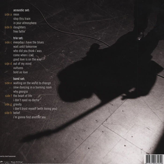 John Mayer – Where The Light Is: John Mayer Live In Los Angeles (4xLP) LP vinyl record, image 2 of 2