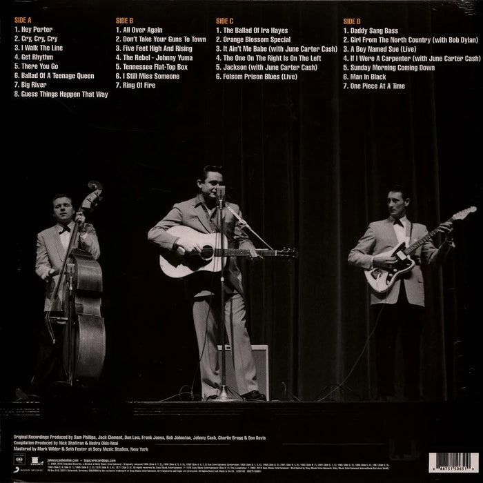 Johnny Cash – The Essential Johnny Cash (2xLP) LP vinyl record, image 3 of 3