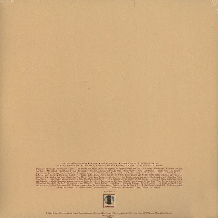 Joni Mitchell – Court And Spark LP vinyl record, image 2 of 3