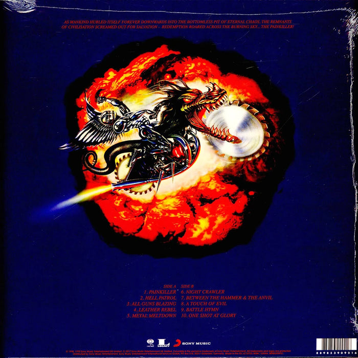 Judas Priest – Painkiller LP vinyl record, image 2 of 2