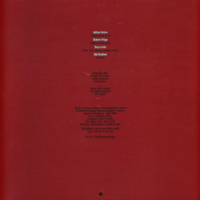 King Crimson – Discipline (40th Anniversary Edition) LP vinyl record, image 2 of 3