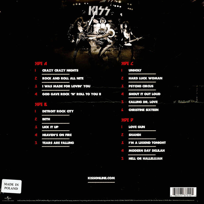 Kiss – Kissworld (The Best Of Kiss) (2xLP) LP vinyl record, image 2 of 3