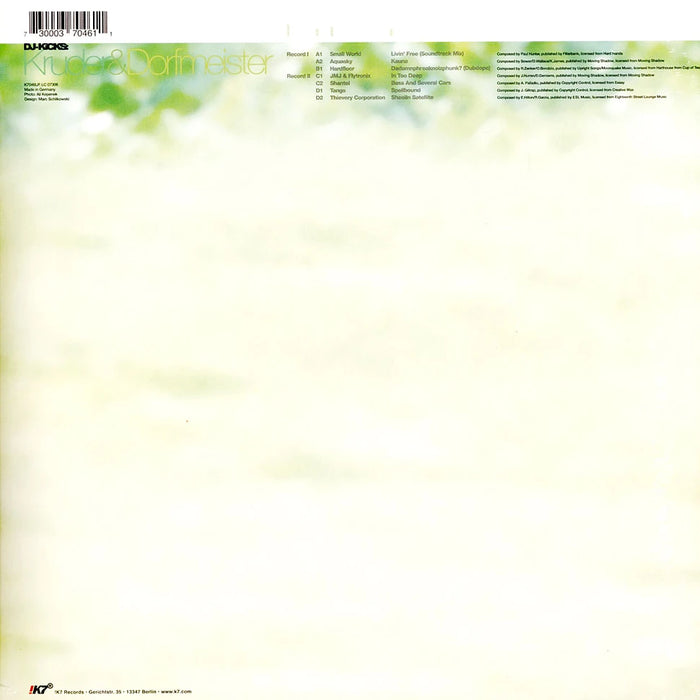 Kruder & Dorfmeister – DJ-Kicks (2xLP) LP vinyl record, image 2 of 3