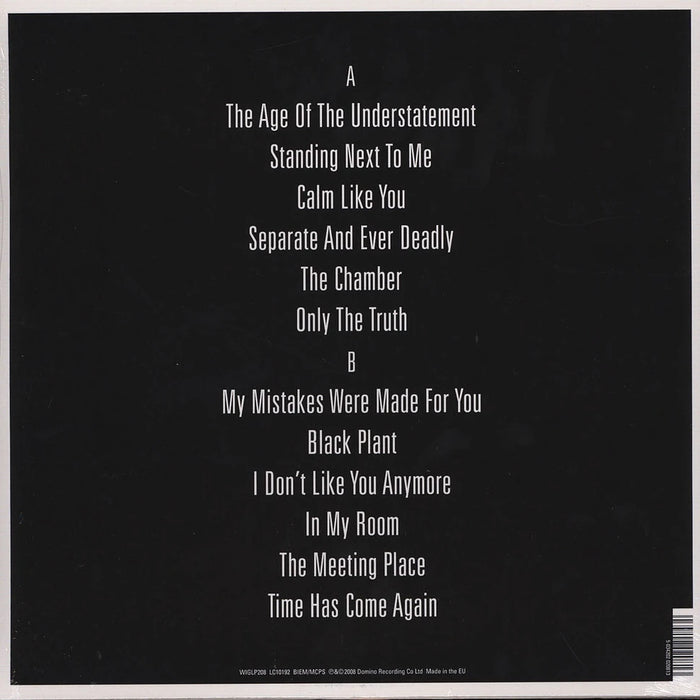 The Last Shadow Puppets – The Age Of The Understatement LP vinyl record, image 2 of 3