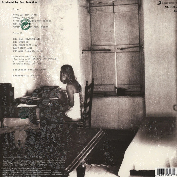 Leonard Cohen – Songs From A Room LP vinyl record, image 2 of 3