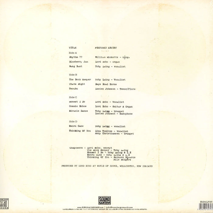 Melodies – Lord Echo (2xLP) LP vinyl record, image 2 of 3