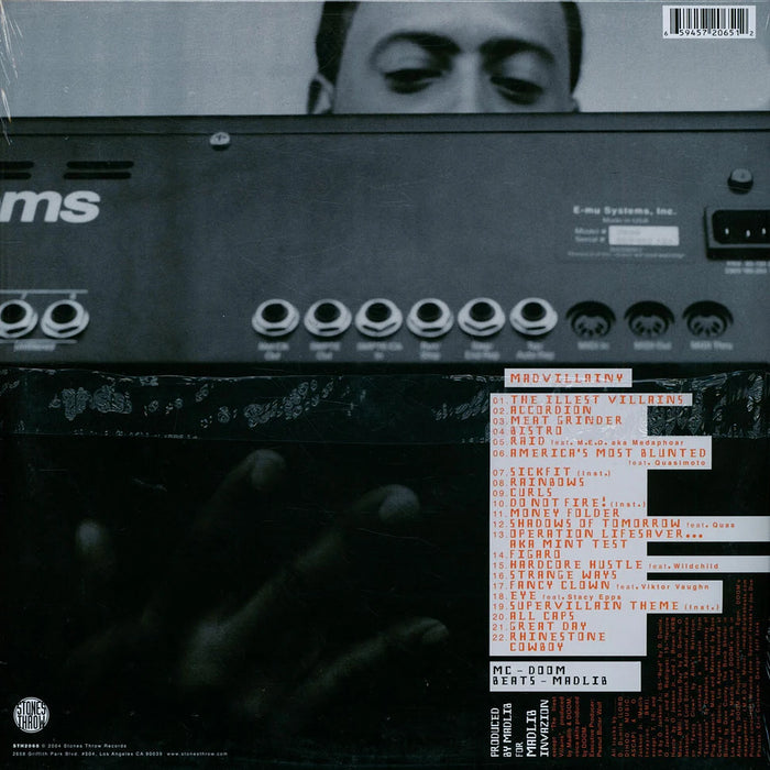 MF Doom, Madlib, Madvillain – Madvillainy (2xLP) LP vinyl record, image 3 of 3