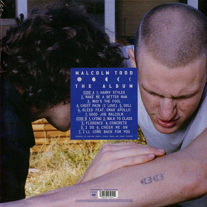 Malcolm Todd – Malcolm Todd (Translucent Blue Vinyl) LP vinyl record, image 2 of 4