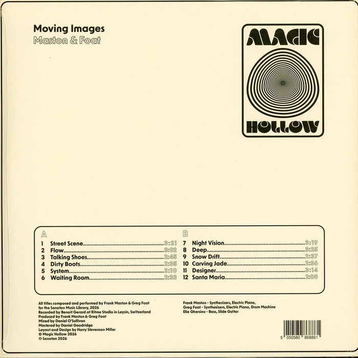 Maston & Foat, Maston, Greg Foat – Moving Images LP vinyl record, image 2 of 3