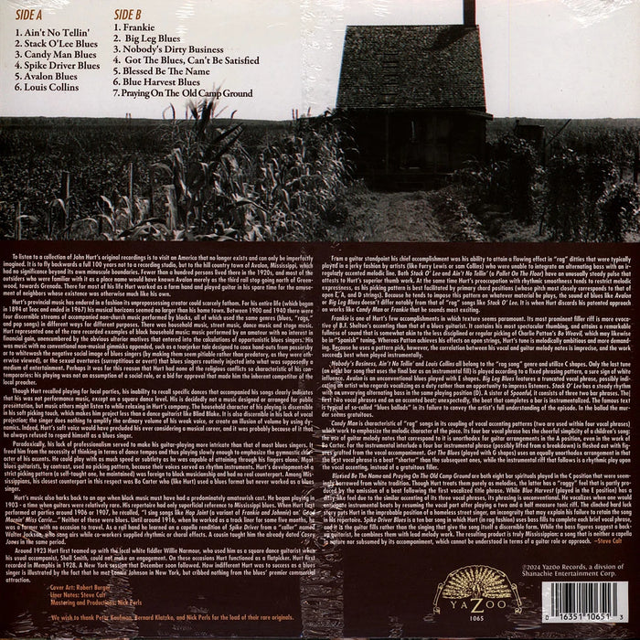 Mississippi John Hurt – 1928 Sessions LP vinyl record, image 3 of 3