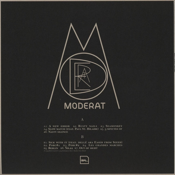 Moderat – Moderat LP vinyl record, image 2 of 2