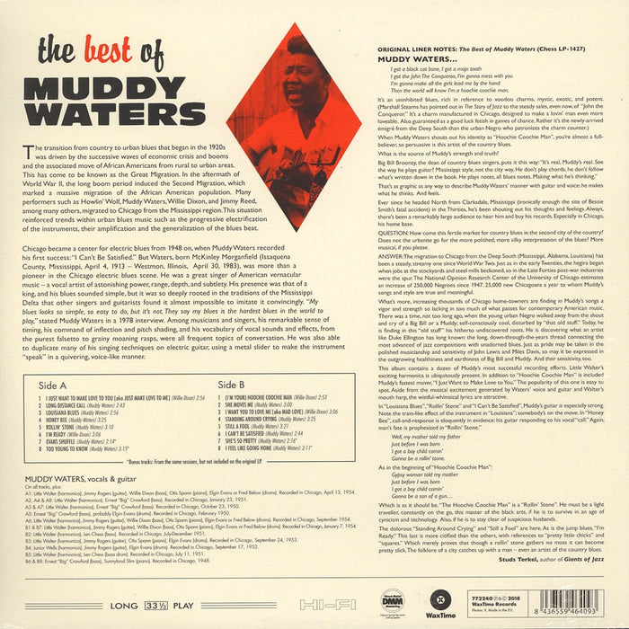 The Best Of Muddy Waters – Muddy Waters LP vinyl record, image 2 of 2