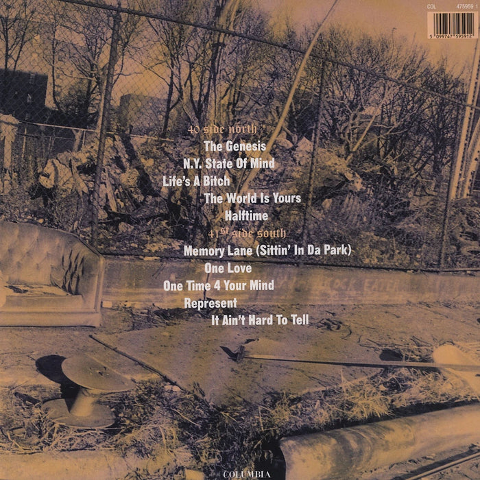 Nas – Illmatic LP vinyl record, image 2 of 3