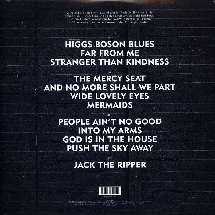 Nick Cave & The Bad Seeds – Live From KCRW (2xLP) LP vinyl record, image 2 of 2