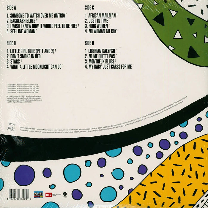Nina Simone – The Montreux Years (2xLP) LP vinyl record, image 2 of 2