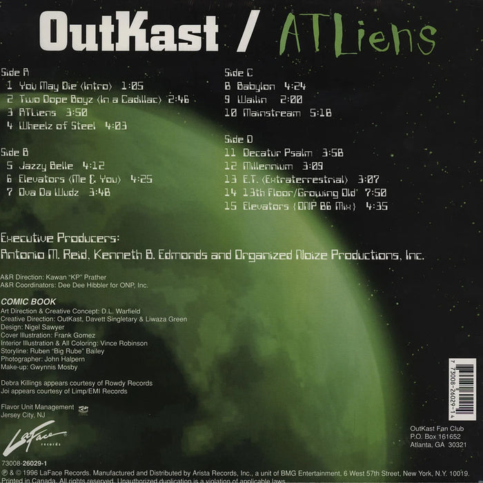 OutKast – ATLiens (2xLP) LP vinyl record, image 2 of 3
