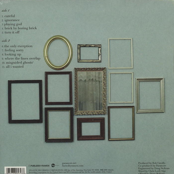 Paramore – Brand New Eyes LP vinyl record, image 2 of 3