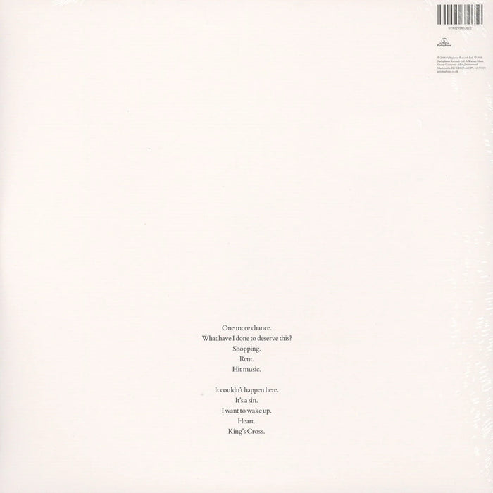 Pet Shop Boys – Actually LP vinyl record, image 2 of 2